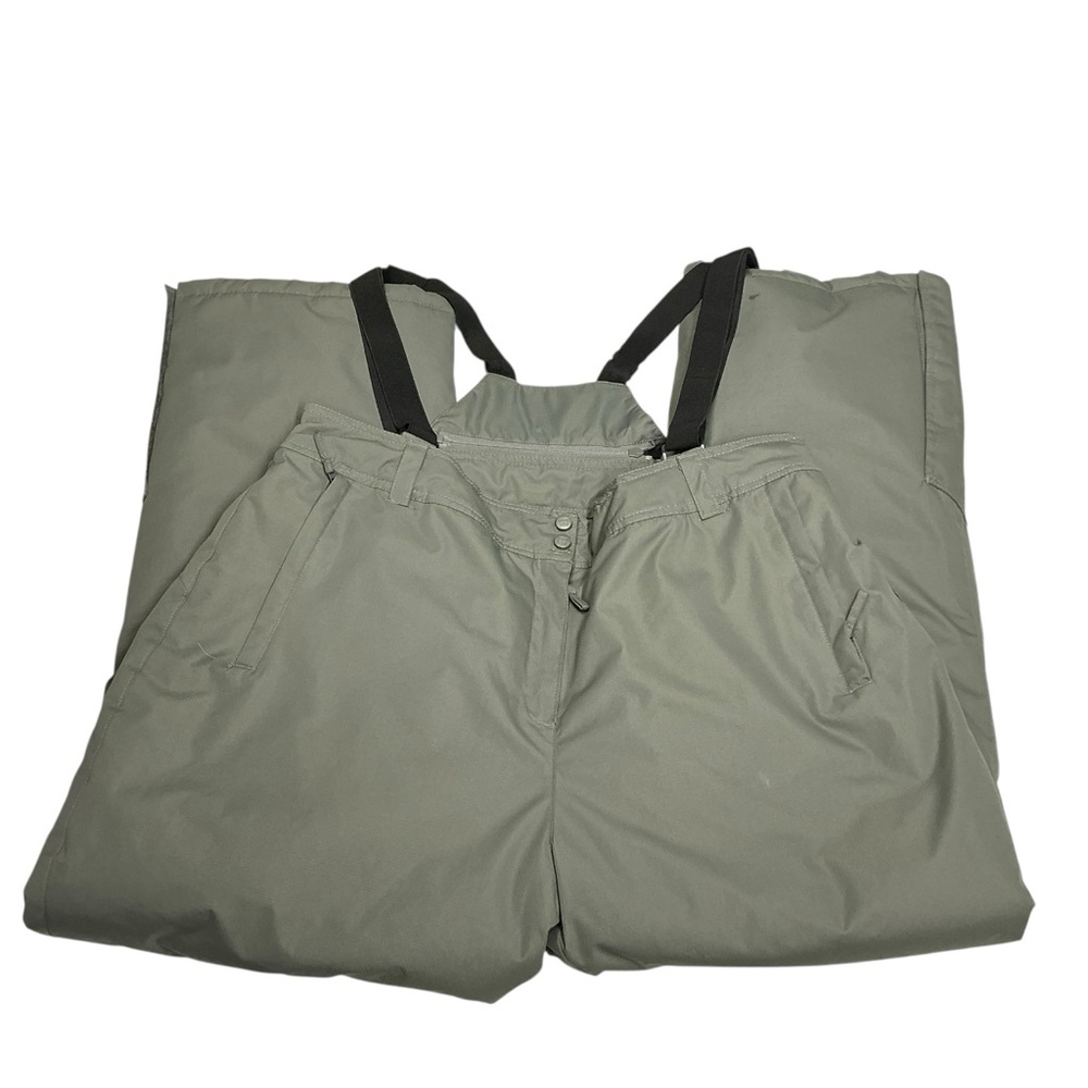 Mountain Warehouse Snow Pants Womens US Olive Sage Green Insulated Ski